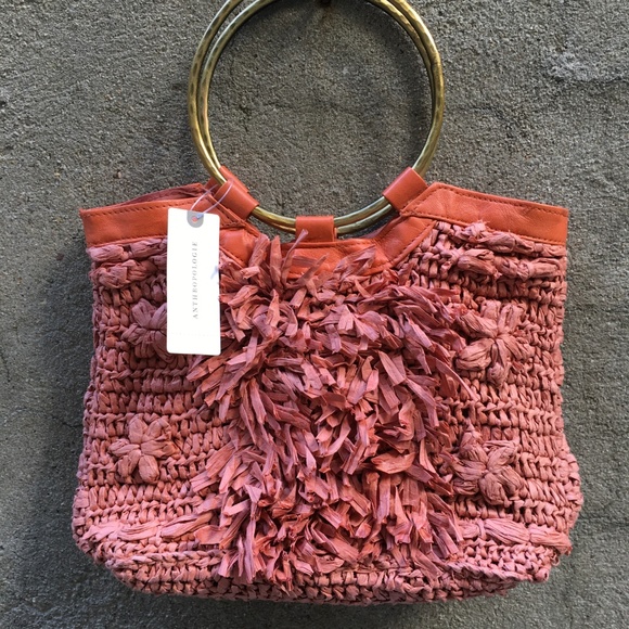 Anthropologie Handbags - NEW! Anthropologie Fringe Tote! NWT